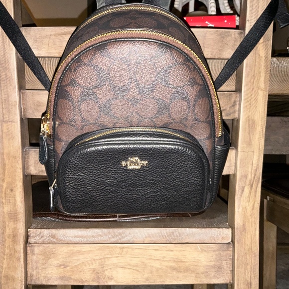 Coach Mini Court Backpack. Style C8604 - Picture 8 of 8